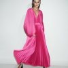 Midi Dresses Lidee Woman | Versailles Gown - Cerise