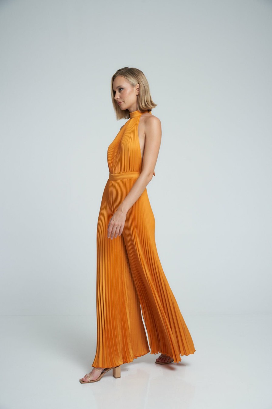 Jumpsuits Lidee Woman | Low Back Cinema Jumpsuit - Amber