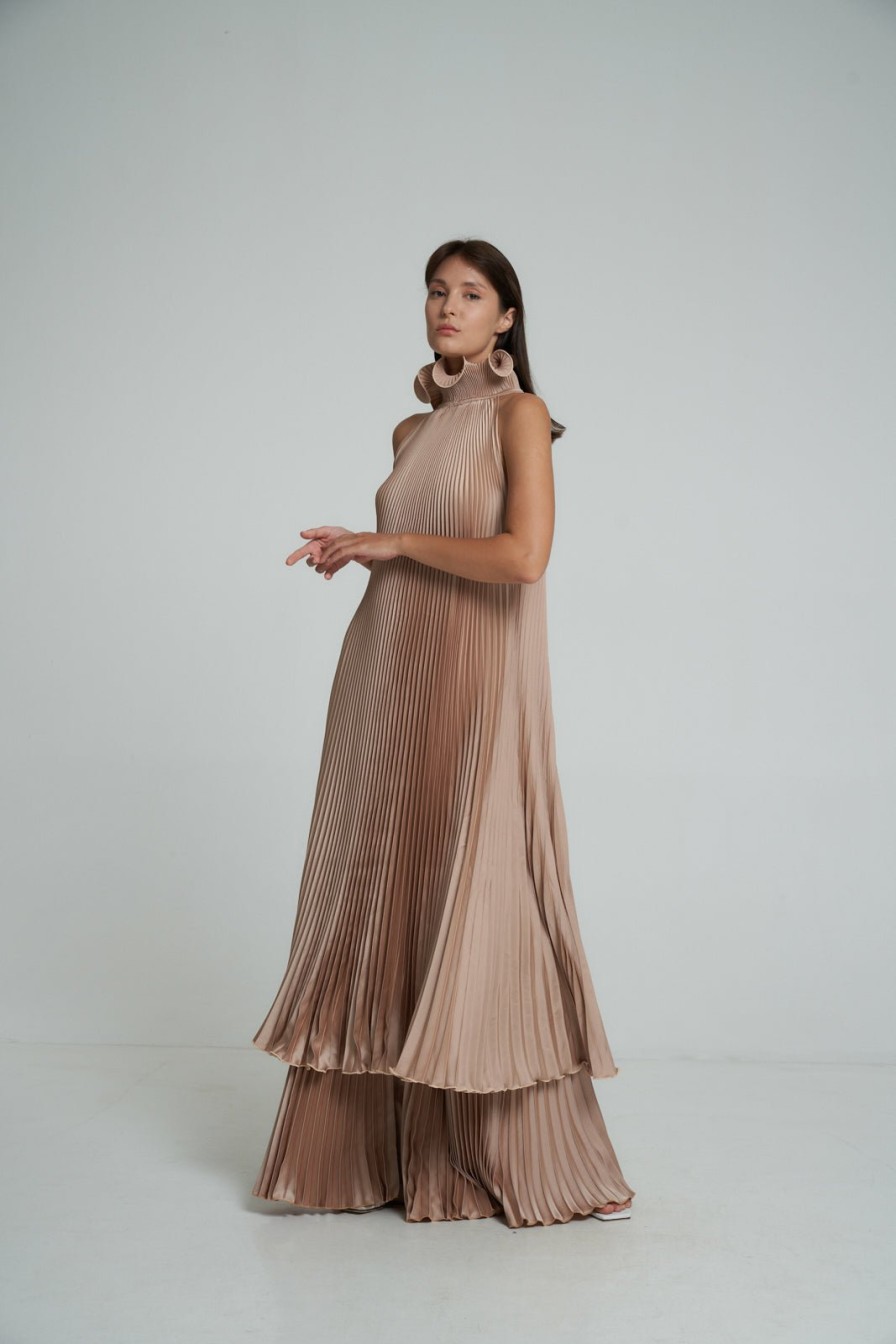 Midi Dresses Lidee Woman | Exquise Gown - Latte