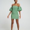 Mini Dresses Lidee Woman | Art Deco Mini - Sea Green