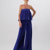 Bottoms Lidee Woman | Bisous Pleated Pant - Royal