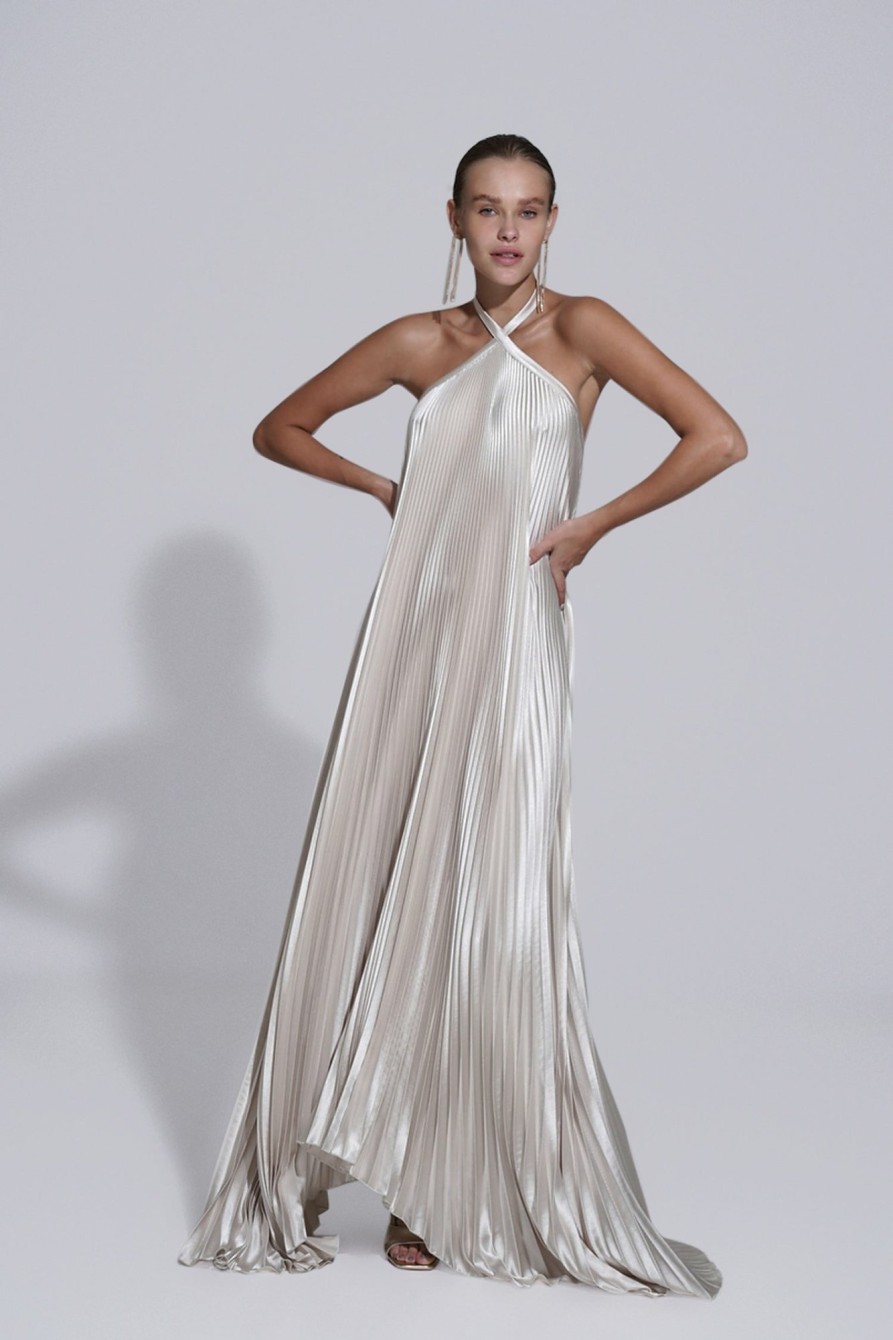 Full Length Dresses Lidee Woman | Deesse Gown - Champagne