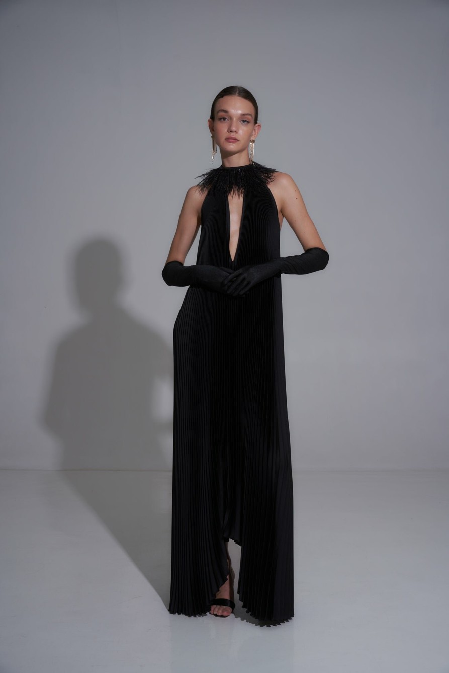 Full Length Dresses Lidee Woman | Musee Gown - Noir