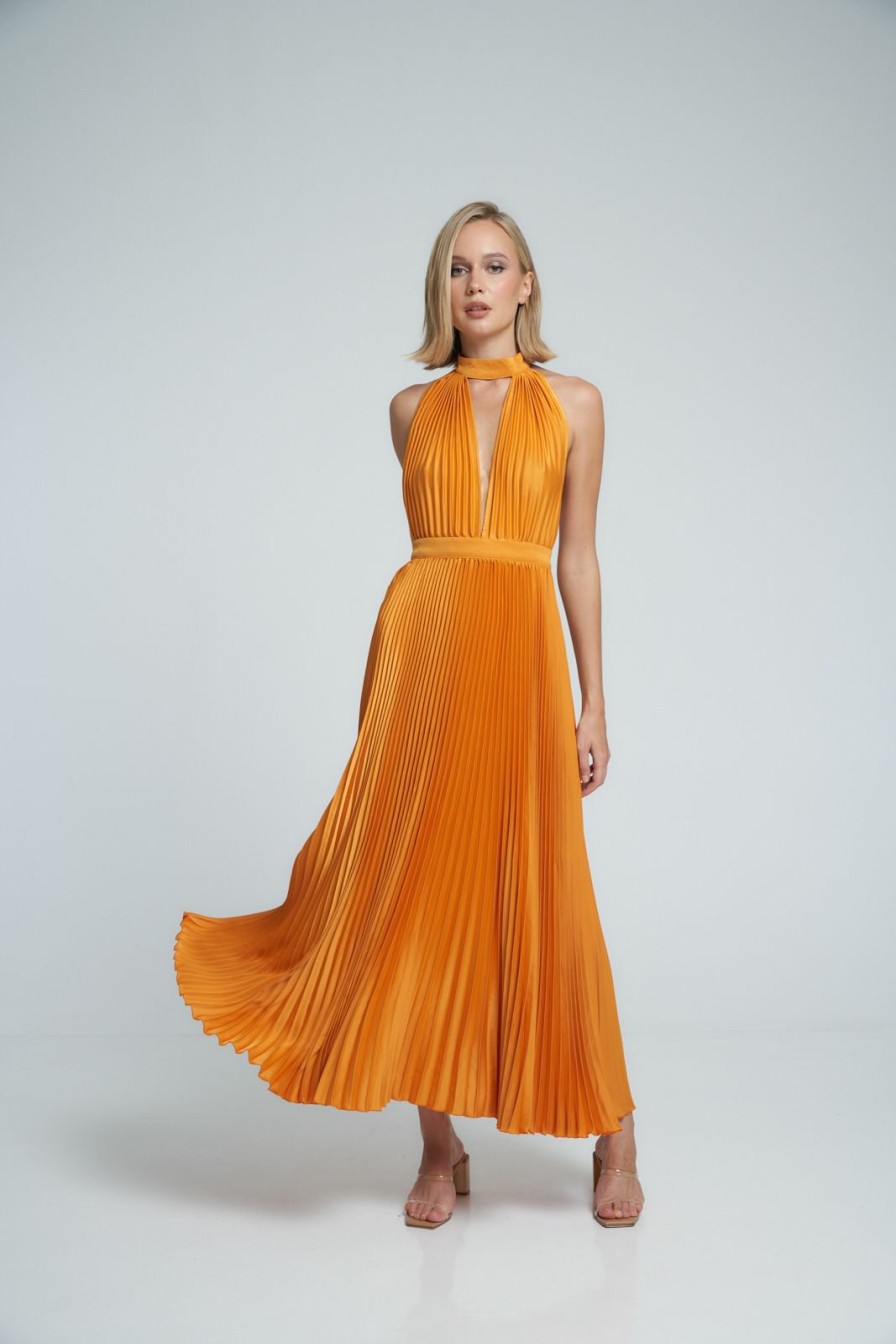 Midi Dresses Lidee Woman | Chateau Gown - Amber