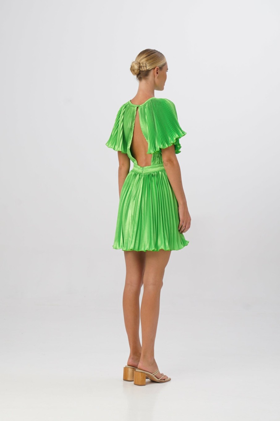 Mini Dresses Lidee Woman | Theatre Mini - Neon Lime