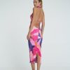 Midi Dresses Lidee Woman | Klum Gown - Capri Pink