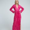 Full Length Dresses Lidee Woman | Costes Maxi - Cerise