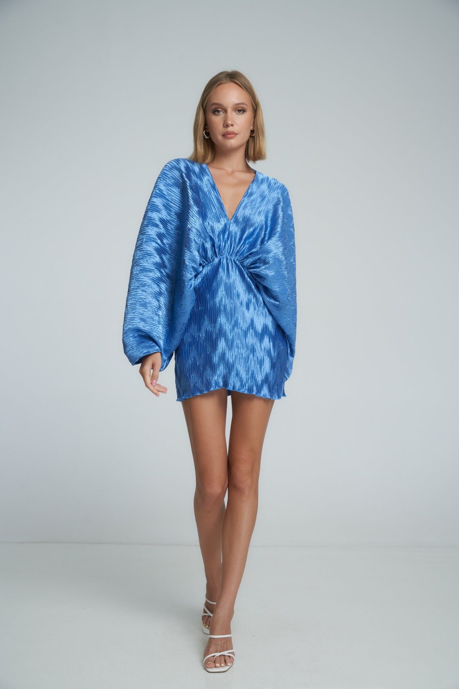 Mini Dresses Lidee Woman | Riviera Mini - Mediterranean Blue