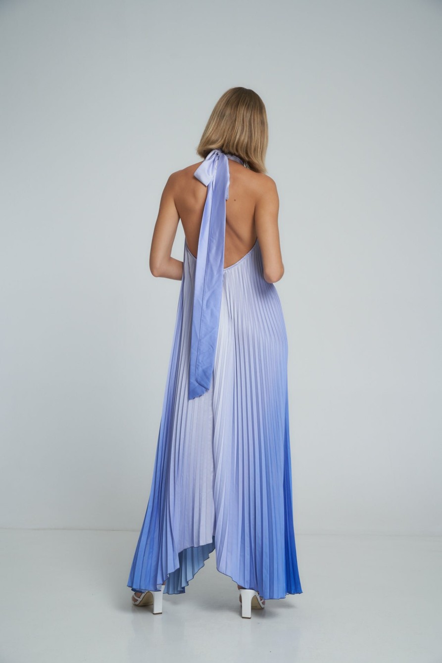 Full Length Dresses Lidee Woman | Opera Gown - Ocean