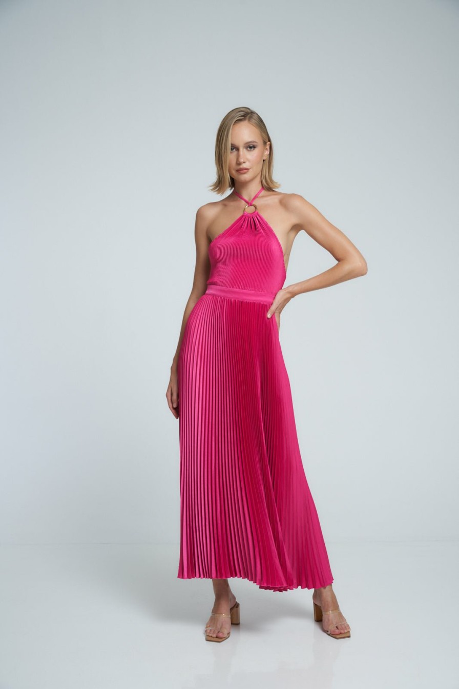 Midi Dresses Lidee Woman | Cheri Gown - Cerise