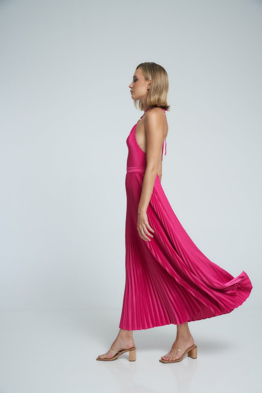 Midi Dresses Lidee Woman | Cheri Gown - Cerise