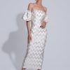 Midi Dresses Lidee Woman | Du Cap Dress - Champagne