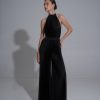 Jumpsuits Lidee Woman | Low Back Cinema Jumpsuit - Noir