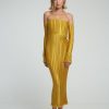 Midi Dresses Lidee Woman | Gatsby Gown - Marigold