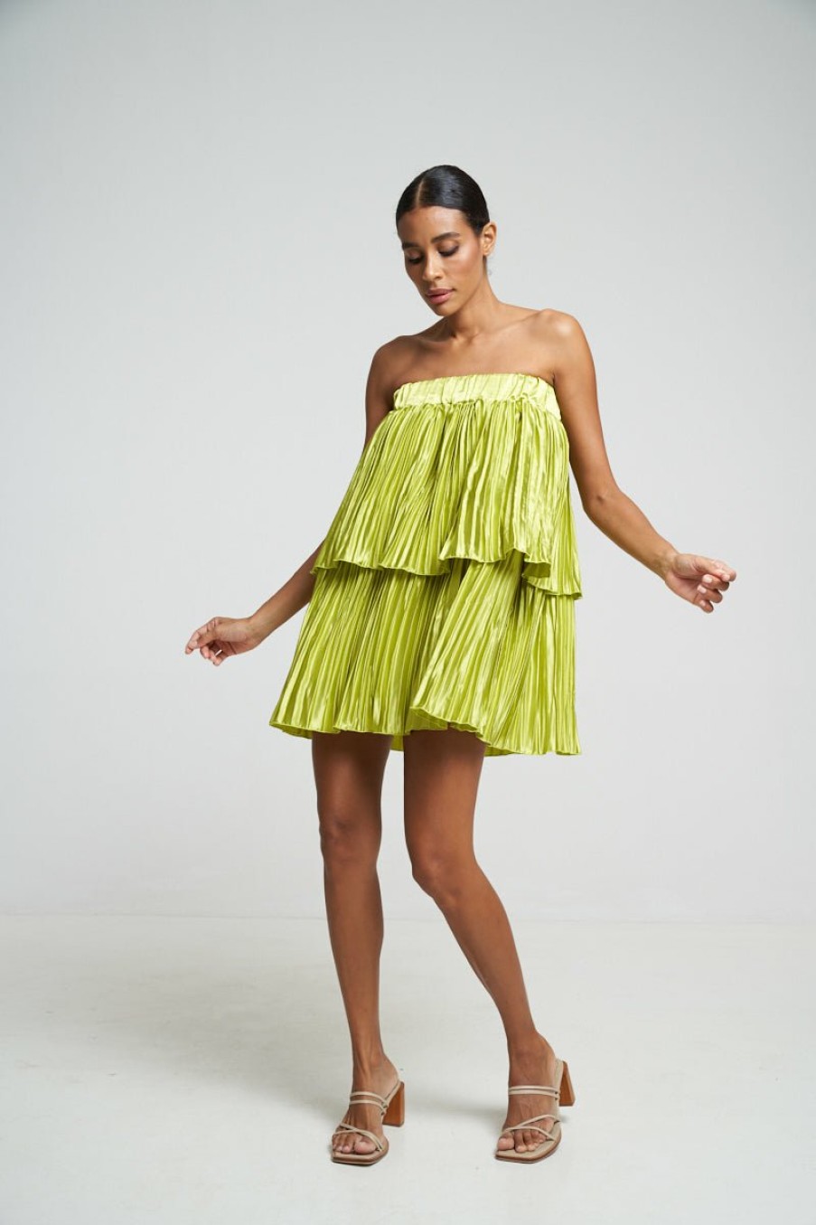 Mini Dresses Lidee Woman | Reveries Mini - Mojito