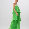 Midi Dresses Lidee Woman | Reveries Gown - Neon Lime