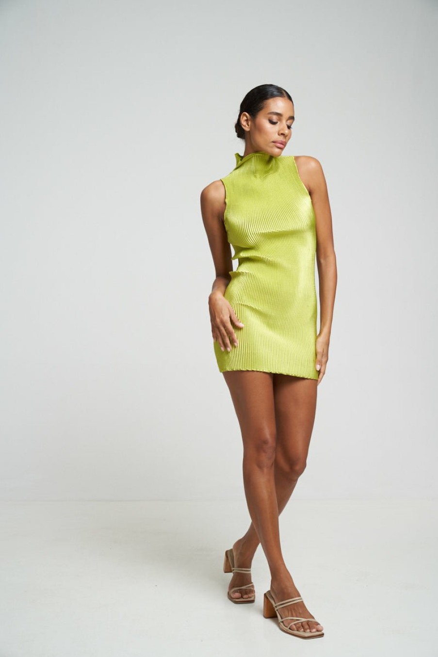 Mini Dresses Lidee Woman | Moss Mini - Mojito