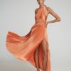 Midi Dresses Lidee Woman | Renaissance Split Gown - Sunset