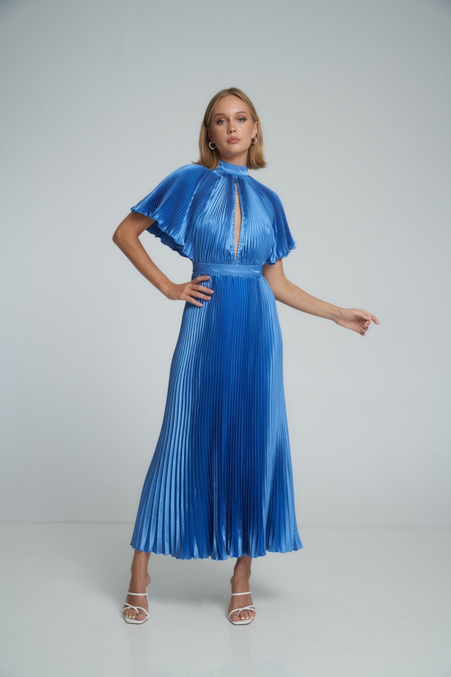 Midi Dresses Lidee Woman | Elite Gown - Mediterranean Blue