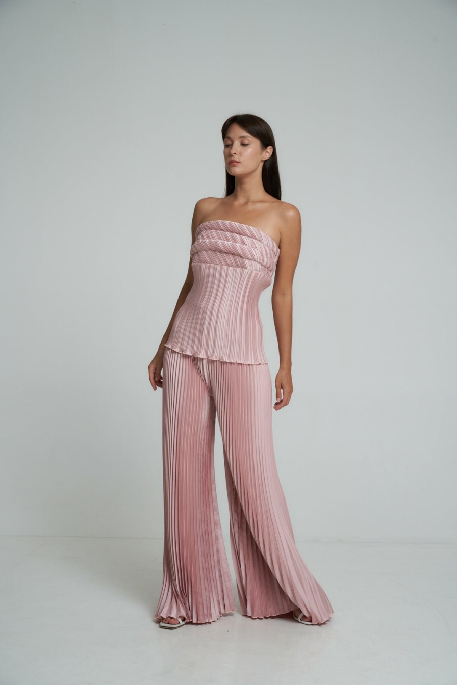 Bottoms Lidee Woman | Bisous Pleated Pant - Ballet