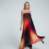 Full Length Dresses Lidee Woman | Elle Gown - Fire