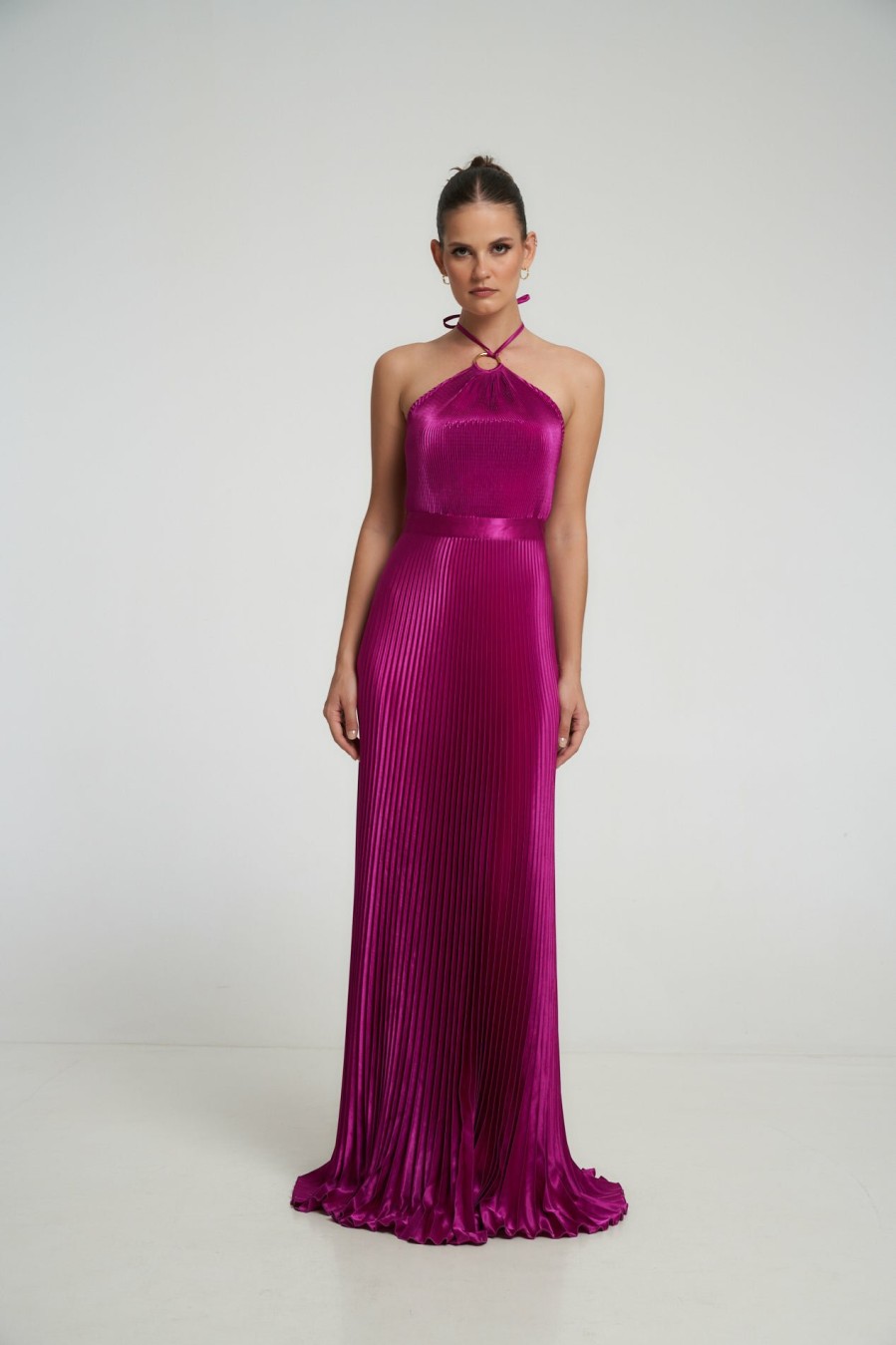 Full Length Dresses Lidee Woman | Cheri Full Length Gown - Magenta