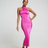 Midi Dresses Lidee Woman | Turlington Gown - Flamingo