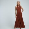 Midi Dresses Lidee Woman | Chateau Gown - Terracotta