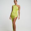 Midi Dresses Lidee Woman | Gigi Split Gown - Mojito