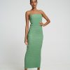 Midi Dresses Lidee Woman | Aurore Gown - Sea Green